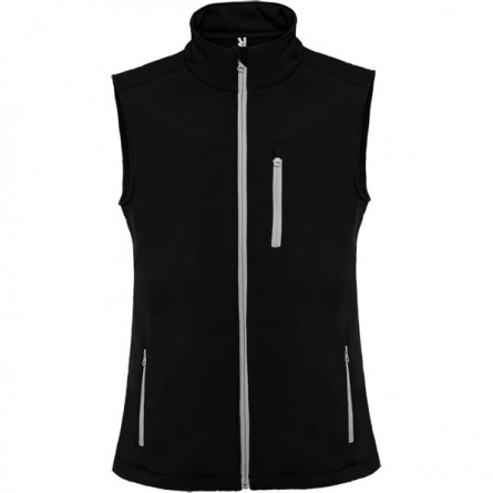 Gilet softshell 2 couches - 100% polyester - Intérieure micro-polaire - ROLY - Personnalisable en petite quantité