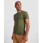 T-shirt manches courtes - 100% coton - 155gr - Col rond - ROLY - Personnalisable en petite quantité - Couleur multiples