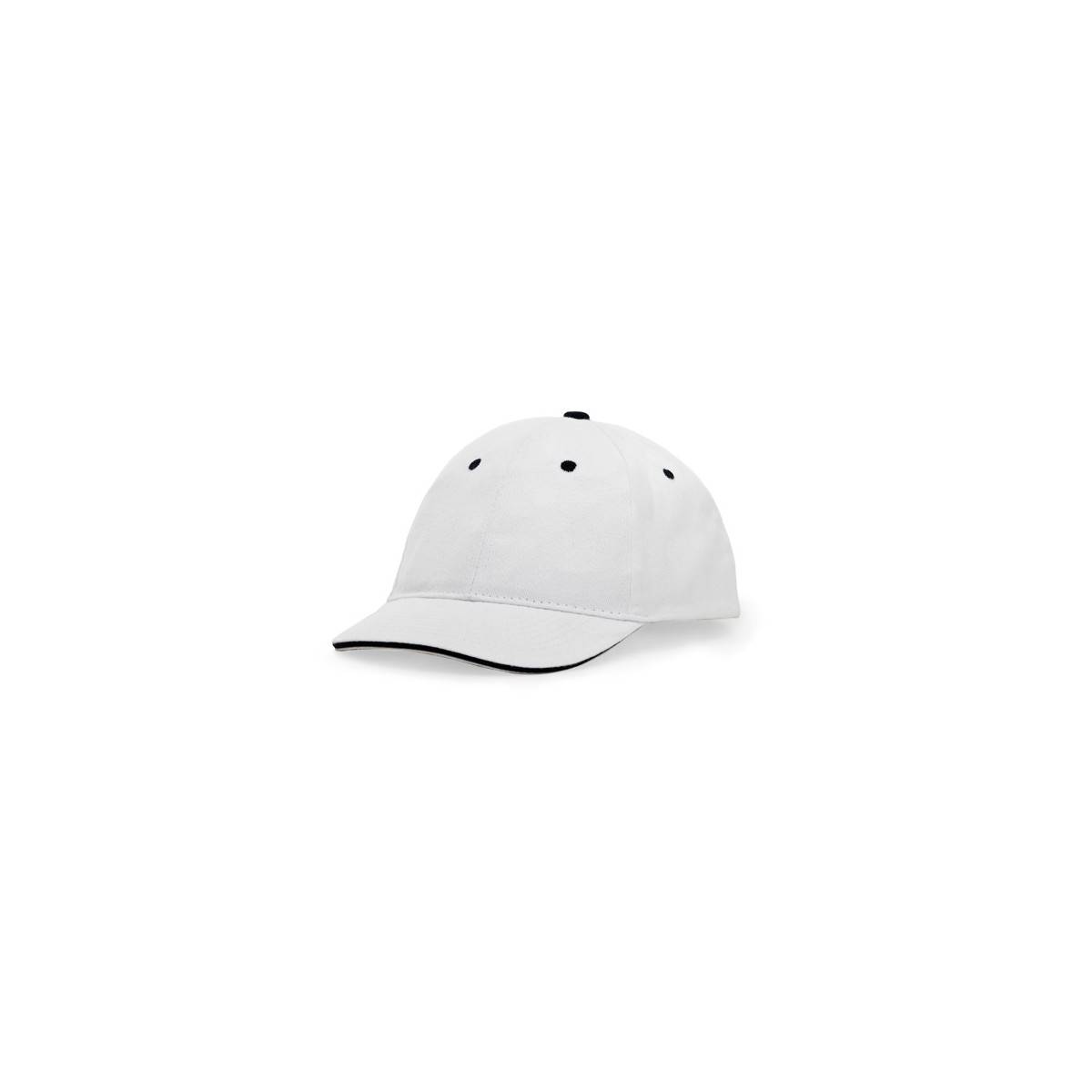 Casquette 100% coton - 6 pans - réglage velcro - ROLY - Personnalisable en petite quantité - Couleur