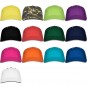 Casquette 100% coton - 6 pans - réglage velcro - ROLY - Personnalisable en petite quantité - Couleur