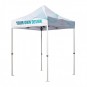 Tente - Barnum - Aluminium - Toile imperméable - 100% personnalisable - Dimensions 1,5 x 1,5 m