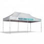 Tente - Barnum - Aluminium - Toile imperméable - 100% personnalisable - Dimensions 3 x 6 m