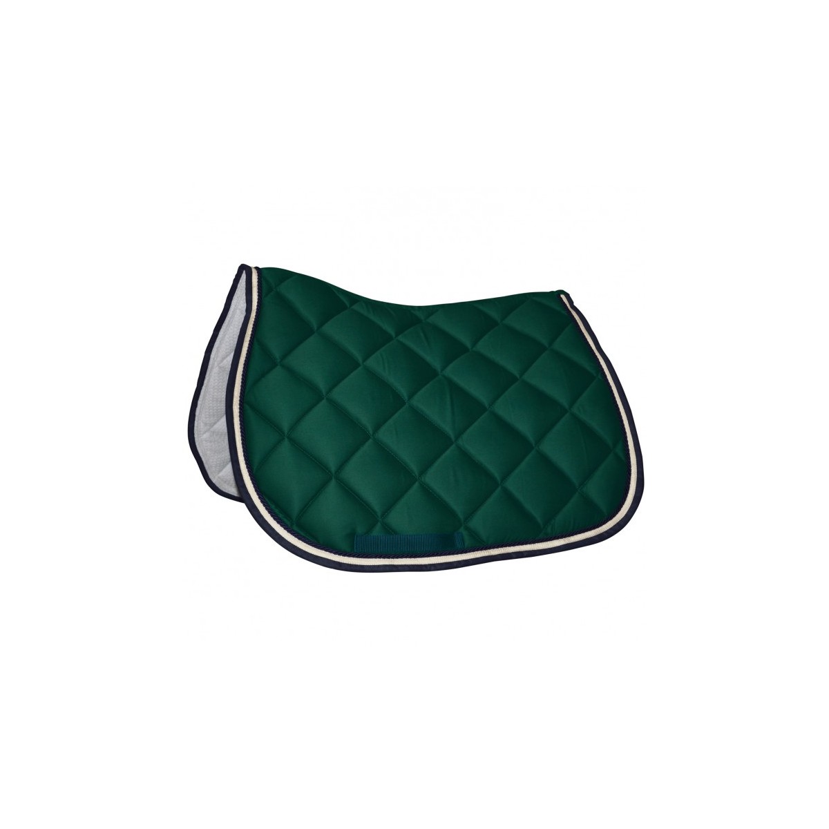 Tapis de selle DEL MAR obstacle -  Privilège - Taille full - Cordelette coloré - Broderie logo pas cher en petite quantité