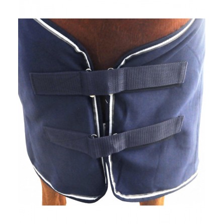 Chemise CANTER séchante - Taille 155 -  Coloris bleu - Broderie logo pas cher en petite quantité