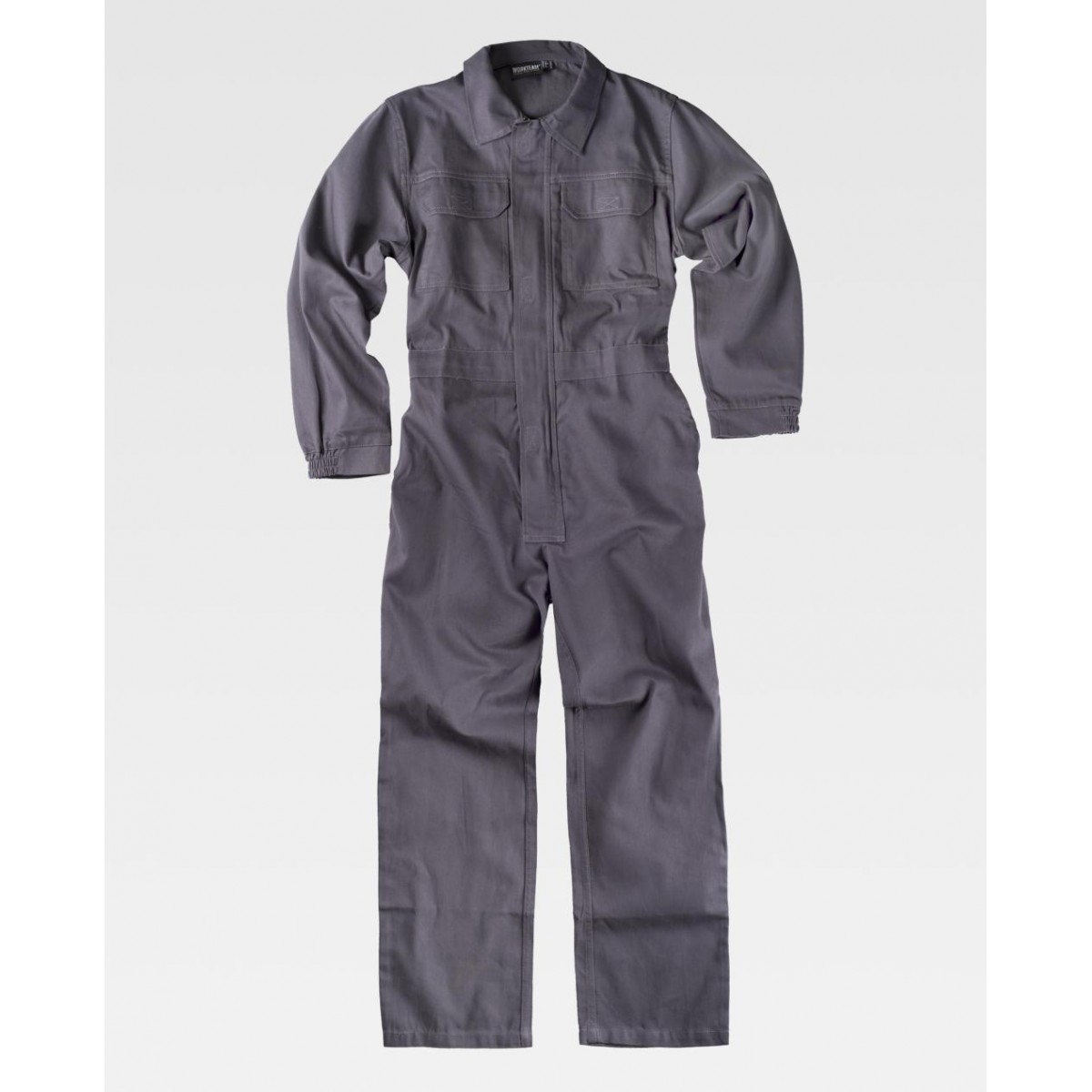 Combinaison de travail - Coton épais - Personnalisable en petite quantité - Couleur gris