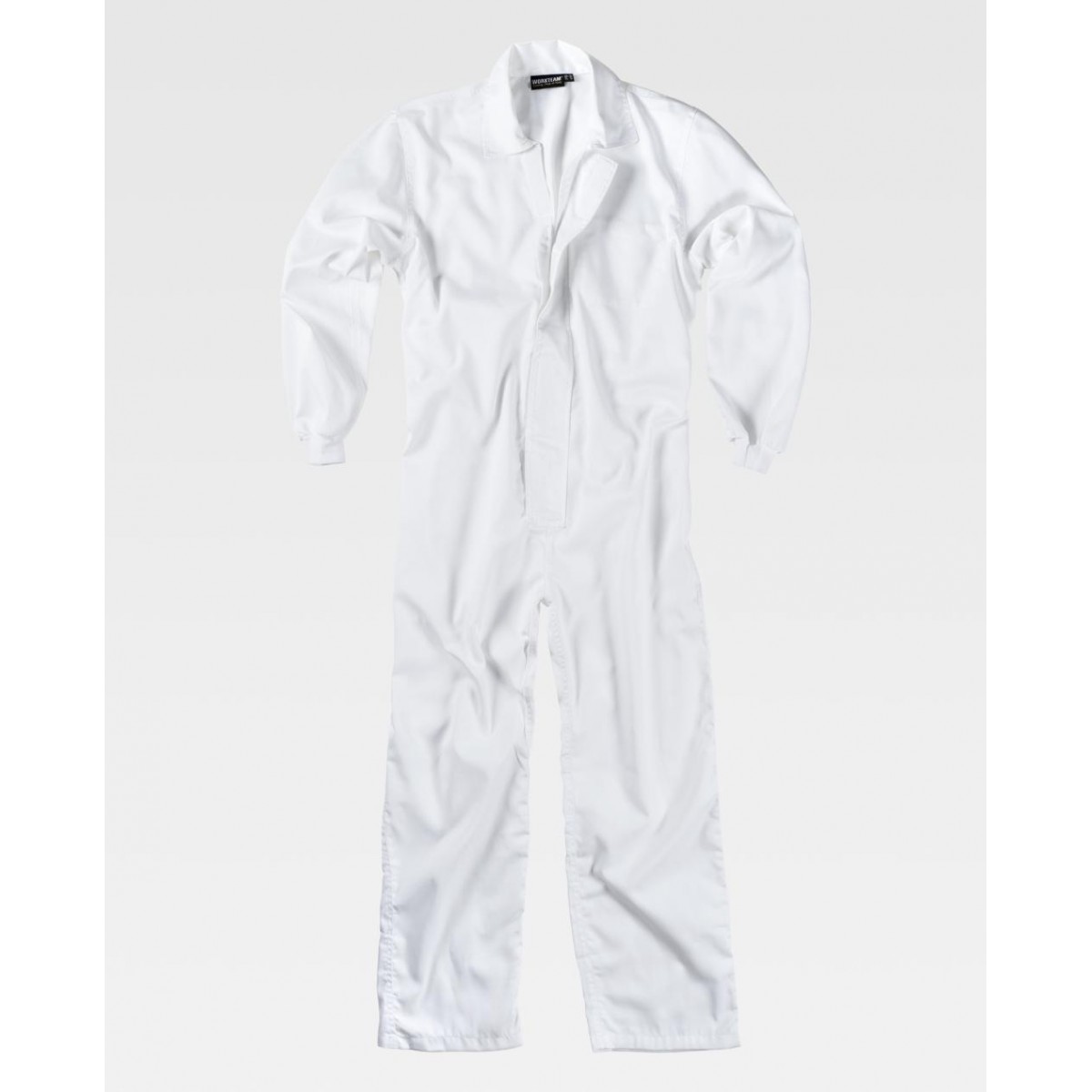 Combinaison de travail - Fermeture velcro - WORKTEAM - Personnalisable en petite quantité - Coloris blanc