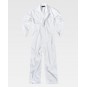 Combinaison de travail - Fermeture velcro - WORKTEAM - Personnalisable en petite quantité - Coloris blanc