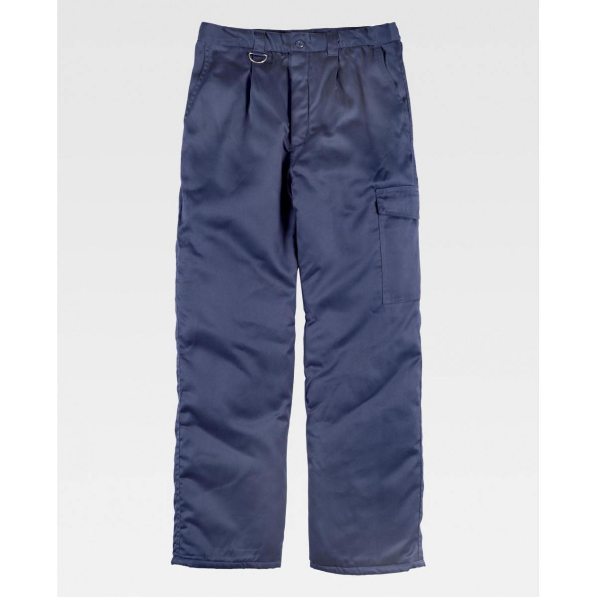 Pantalon anti-froid - Doublure matelassée - WORKTEAM - Personnalisable en petite quantité - Couleur bleu