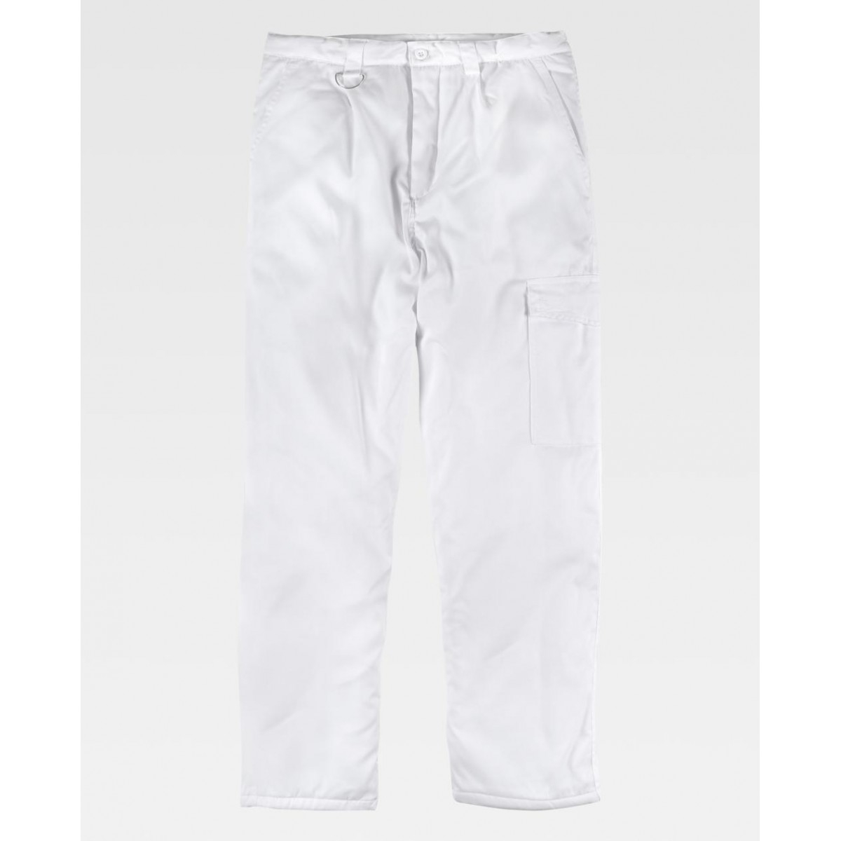Pantalon anti-froid - Doublure matelassée - WORKTEAM - Personnalisable en petite quantité - Couleur blanc