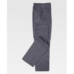 Pantalon de travail - Multipoches - WORKTEAM - Personnalisable en petite quantité - Couleur multiples