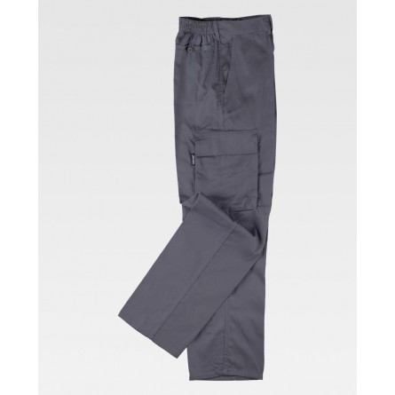 Pantalon de travail - Multipoches - WORKTEAM - Personnalisable en petite quantité - Couleur multiples