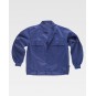 Blouson de travail - Col chemise - Fermeture boutons - WORKTEAM - Personnalisable en petite quantité - Couleur bleu