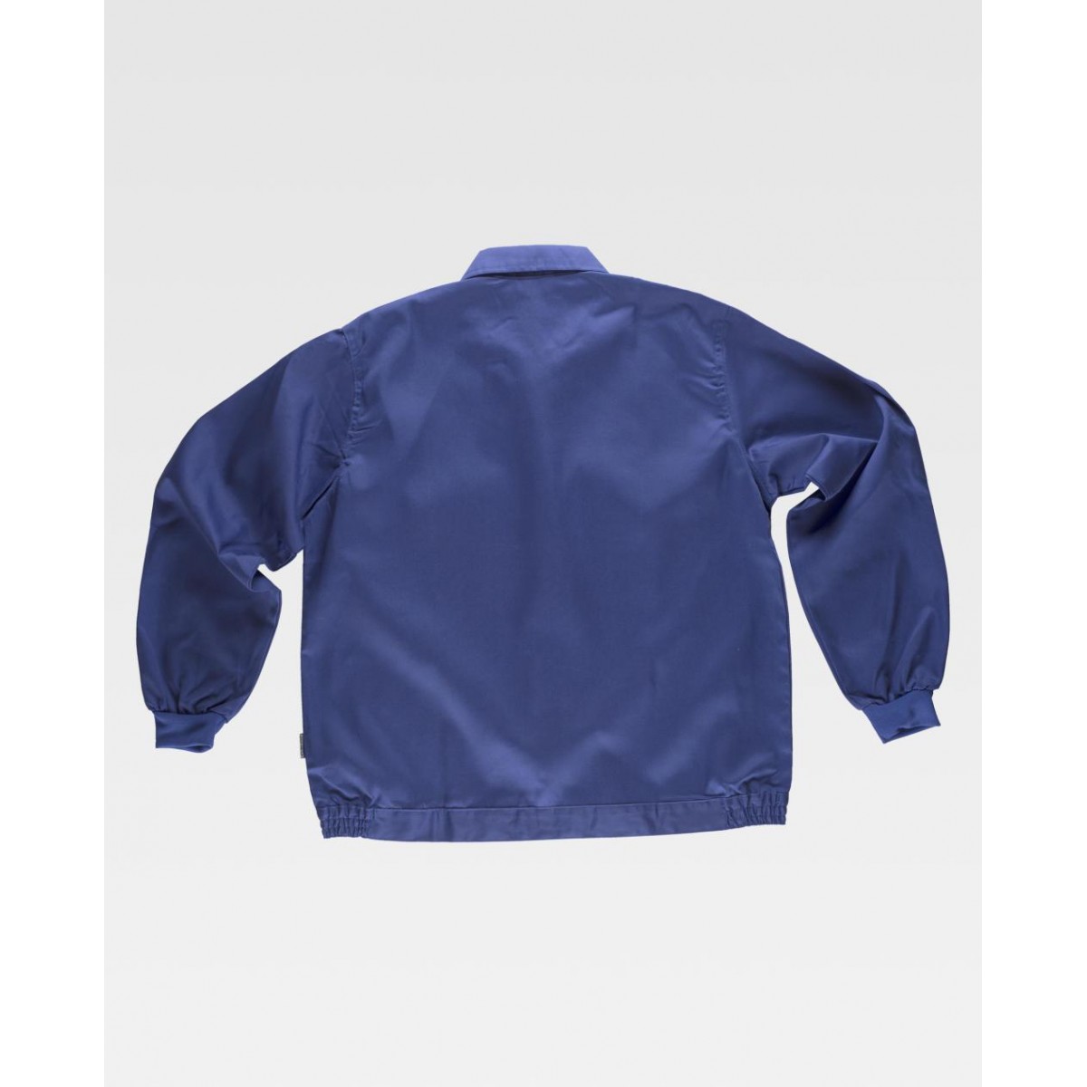 Blouson de travail - Col chemise - Fermeture boutons - WORKTEAM - Personnalisable en petite quantité - Couleur bleu
