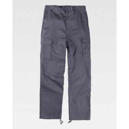 Pantalon de travail avec renforts - Poches cargo - WORKTEAM - Personnalisable en petite quantité - Couleur multiples