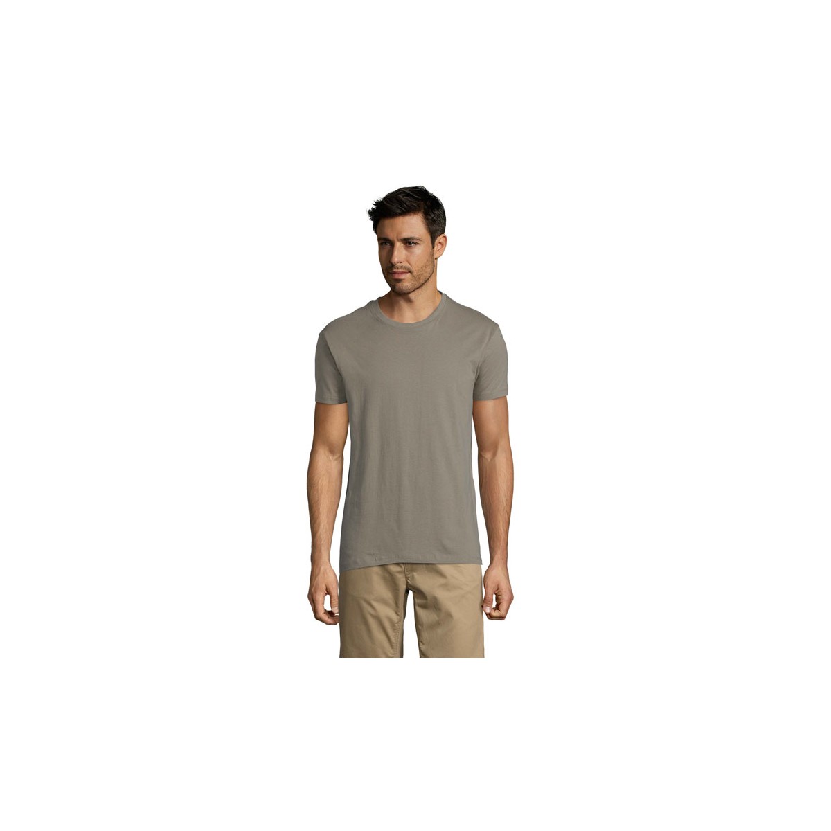 T-shirt 100% coton - 150gr - Coupe ajustée - Personnalisable en petite quantité - Coloris multiples