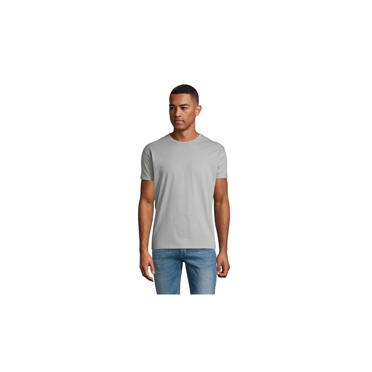 T-shirt 100% coton - 150gr - Coupe ajustée - Personnalisable en petite quantité - Coloris multiples