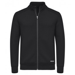 Sweat cardigan full zip - Polycoton et tricot doublé - Stretch et léger - CUTTER & BUCK - Personnalisable en petite quantité