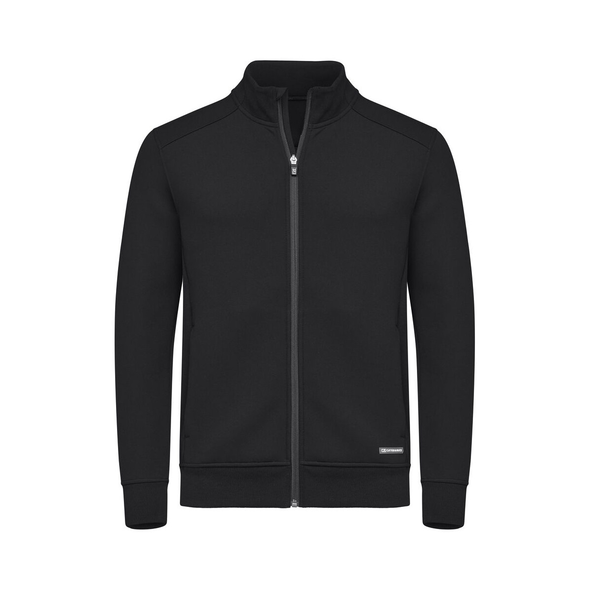 Sweat cardigan full zip - Polycoton et tricot doublé - Stretch et léger - CUTTER & BUCK - Personnalisable en petite quantité