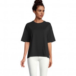 T-shirt oversize - 100% coton biologique - 180gr - Col rond - Personnalisable en petite quantité