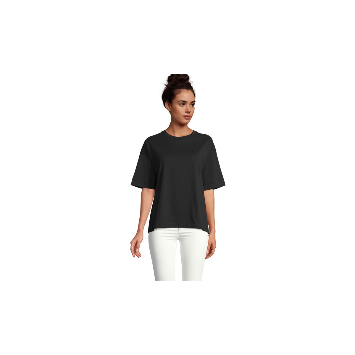 T-shirt oversize - 100% coton biologique - 180gr - Col rond - Personnalisable en petite quantité