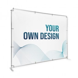 photocall - Structure tubulaire aluminium - Bache PVC 510g - Dimmensions 300 x 230 cm