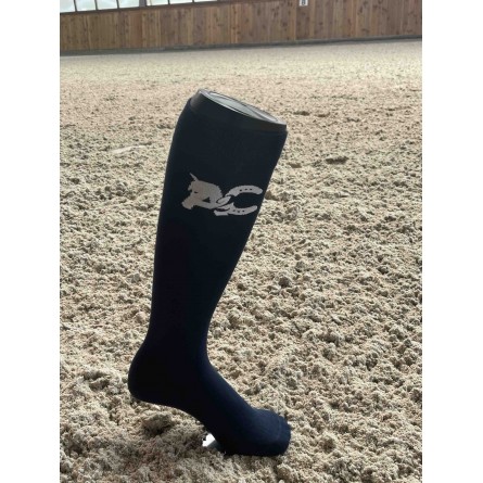 Chaussettes d'équitation - 100% personnalisable - Polycoton - Tailles 31 au 50