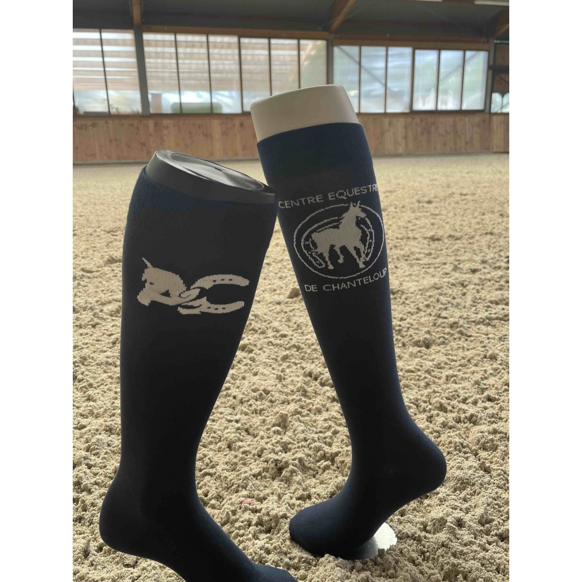Chaussettes d'équitation - 100% personnalisable - Polycoton - Tailles 31 au 50